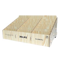 Relife RL-001B Pro 24-Grid Wooden Durable Multifunctional