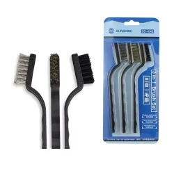 Sunshine SS-046 3in1 Gold Silver Anti-Static Steel Brush