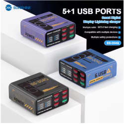 Sunshine SS-304Q 6-Port Intelligent QC3.0 Fast Charging Station