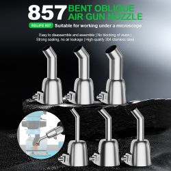 Relife 857 45° Bent Oblique Heat Air Gun Nozzle