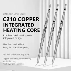 MaAnt C210 H Series Universal Copper Integrated Soldering Iron Tips