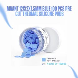 MaAnt 12x12x1.5mm Thermal Silicone Pads 